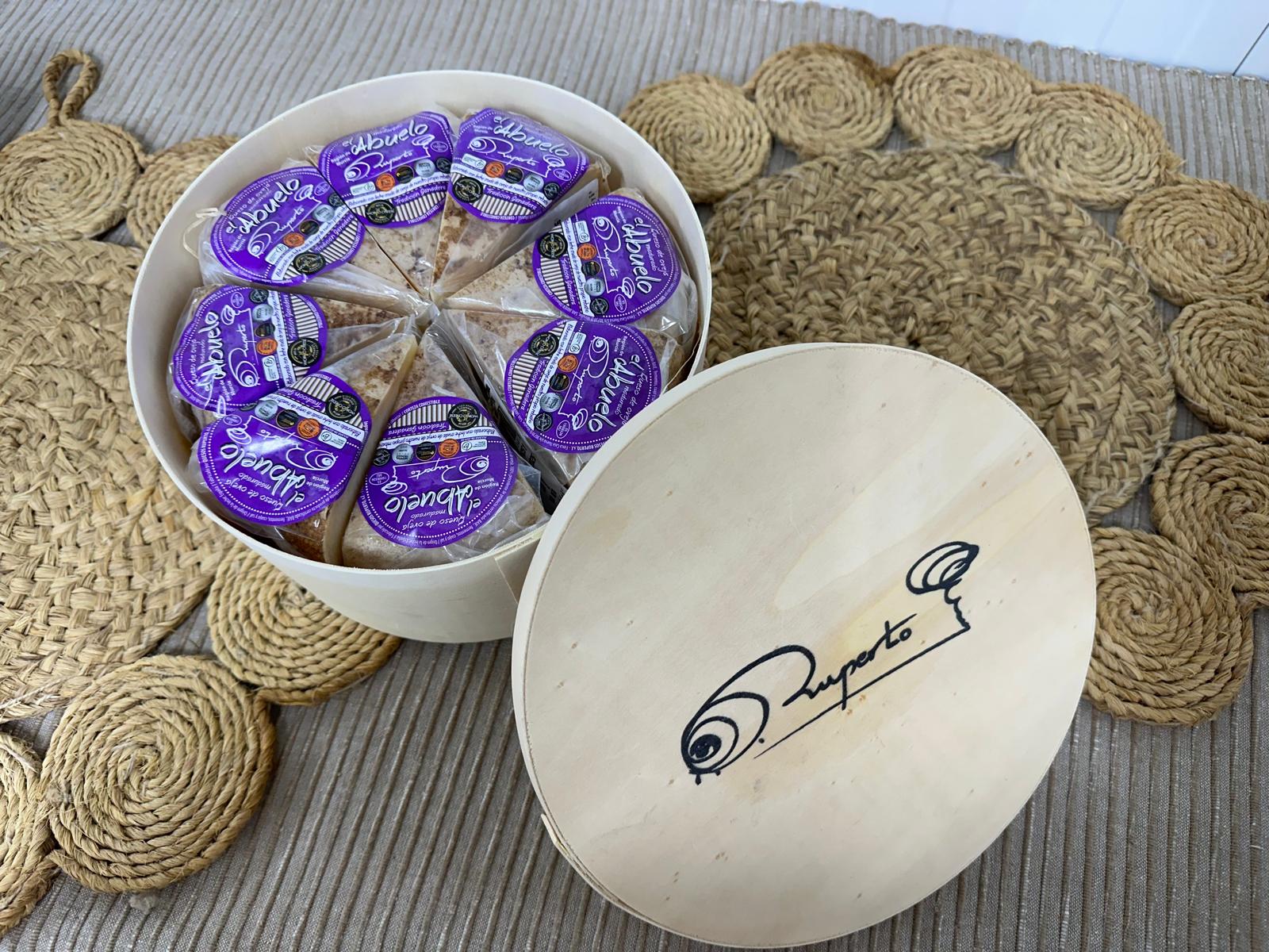 Pack de 8 cuñas de queso Abuelo Ruperto